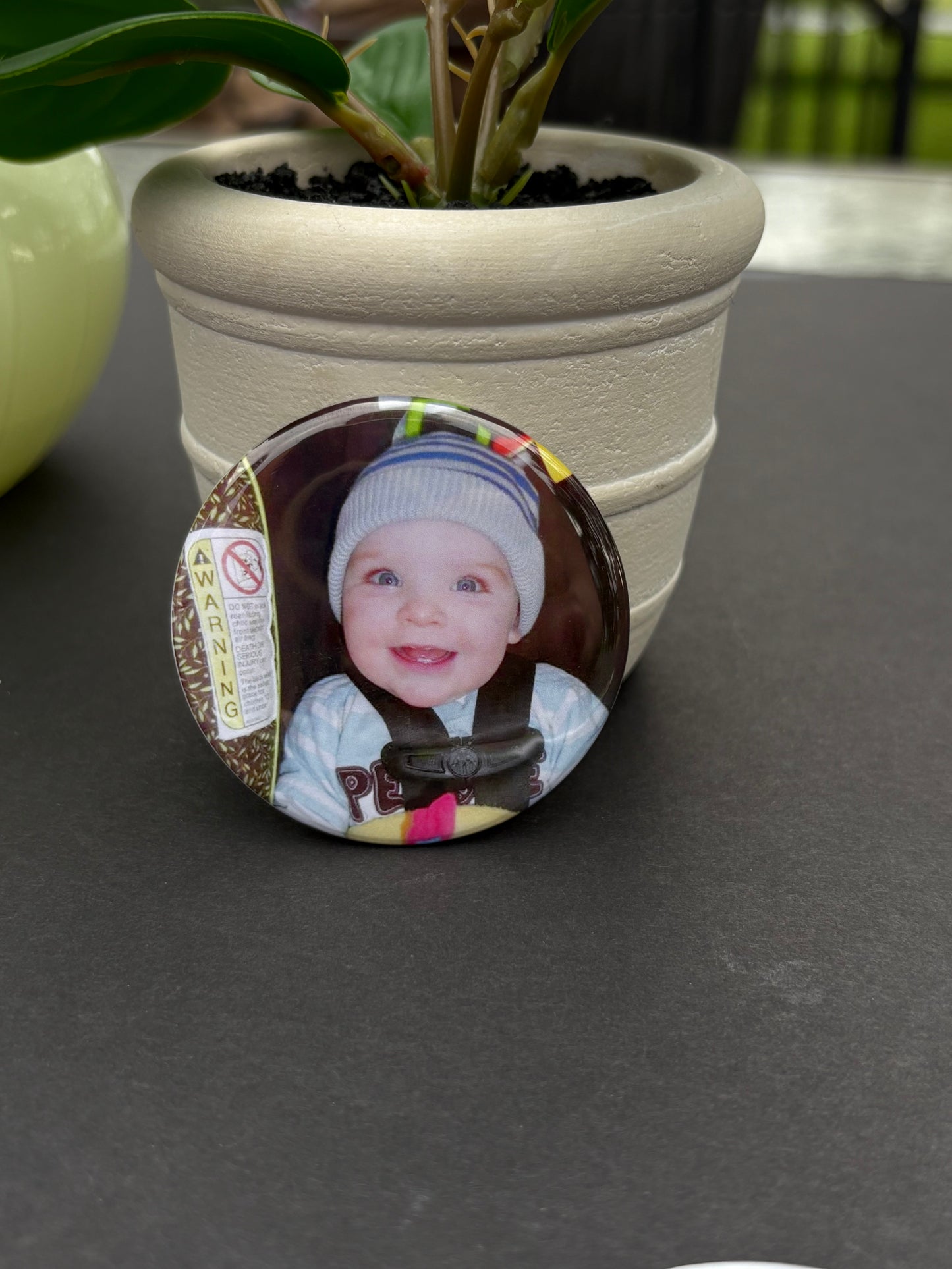 2.25" Round Custom Photo Magnet