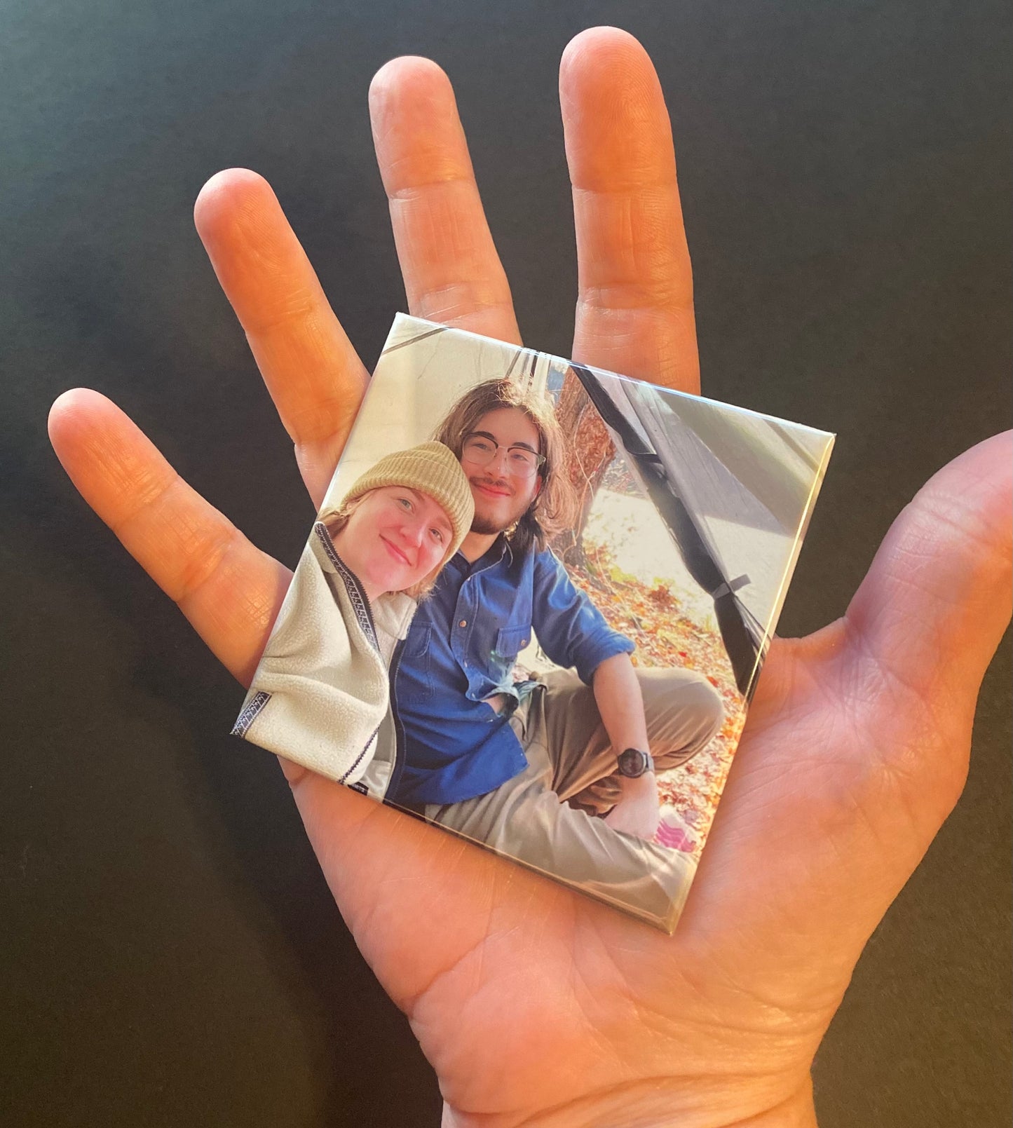3"x3" Square Custom Photo Magnet