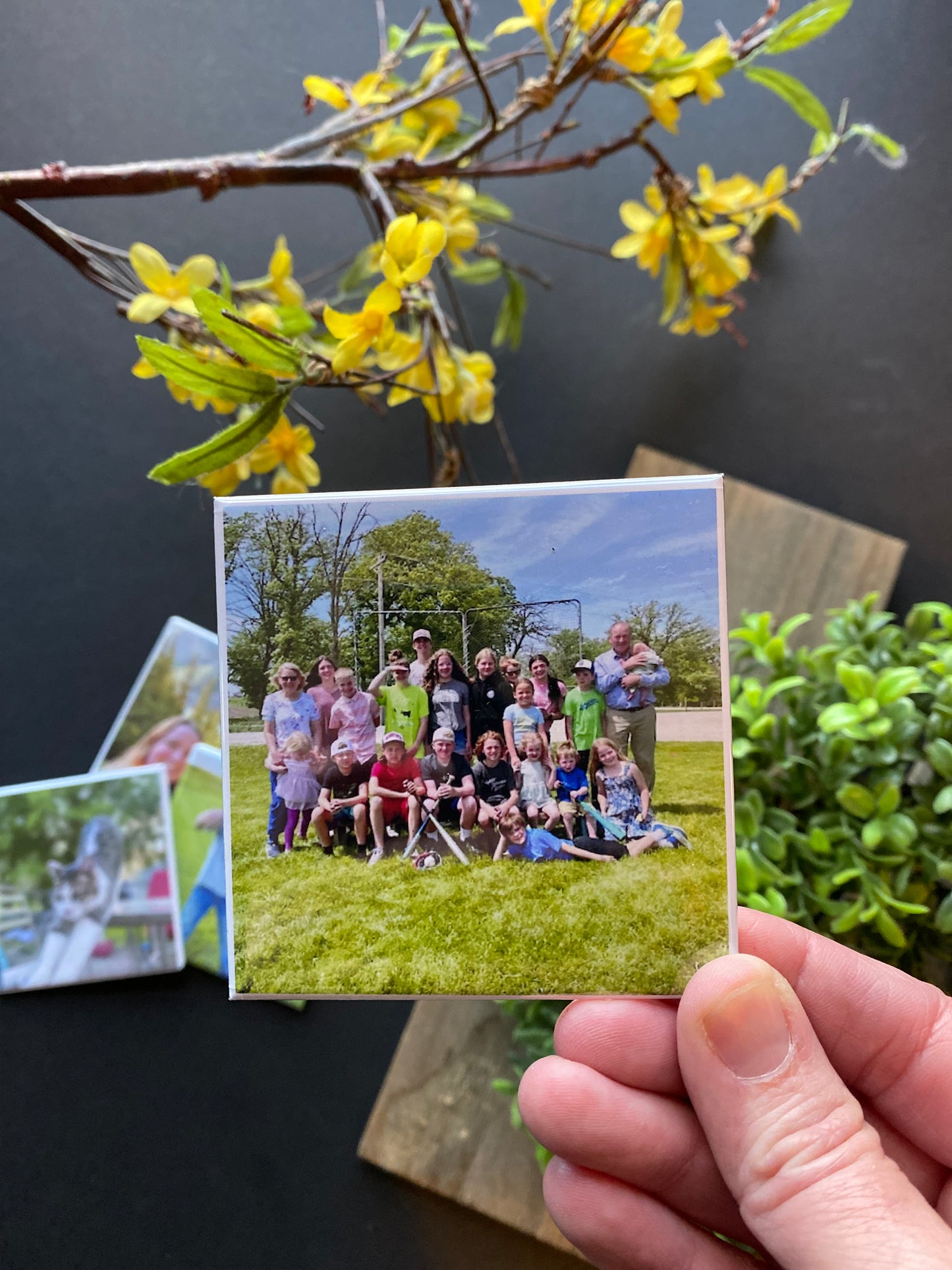 3"x3" Square Custom Photo Magnet