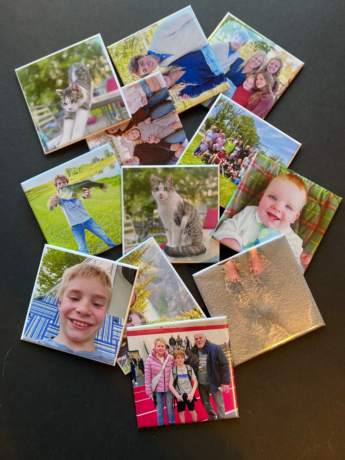 3"x3" Square Custom Photo Magnet