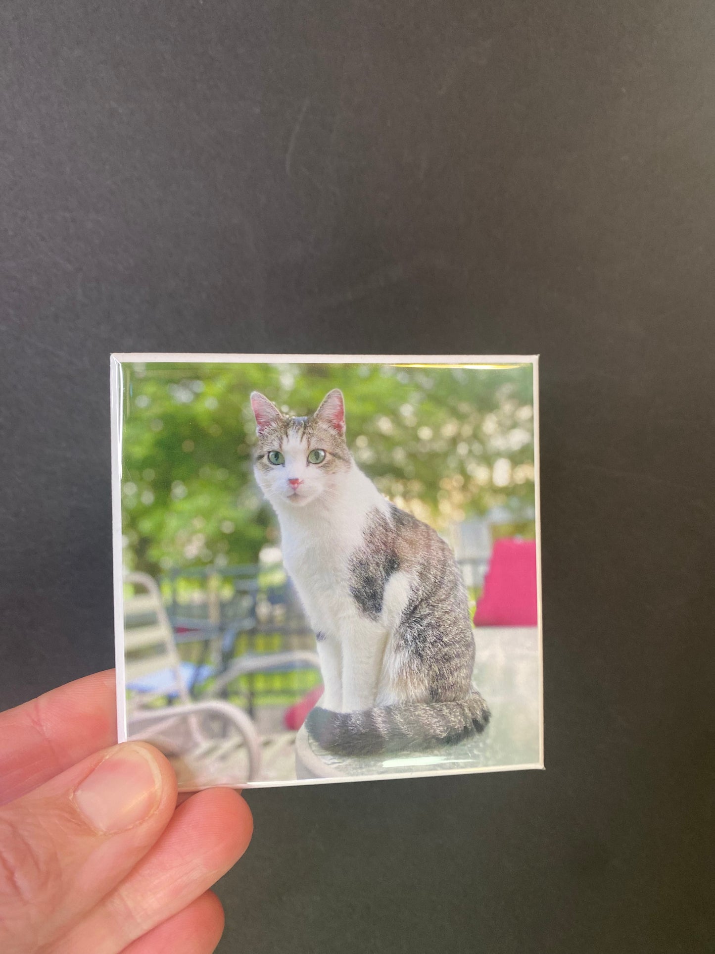 3"x3" Square Custom Photo Magnet