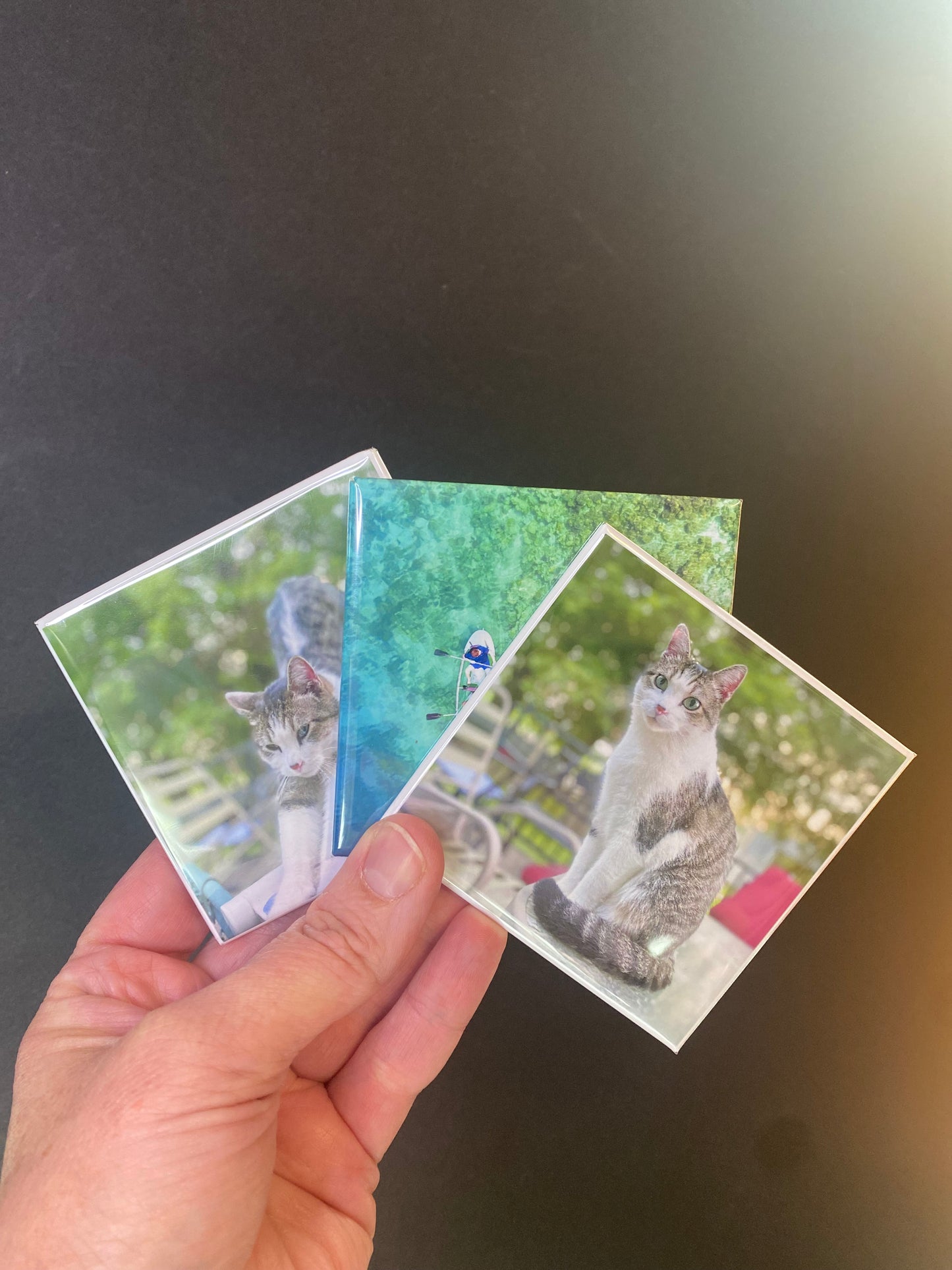 3"x3" Square Custom Photo Magnet