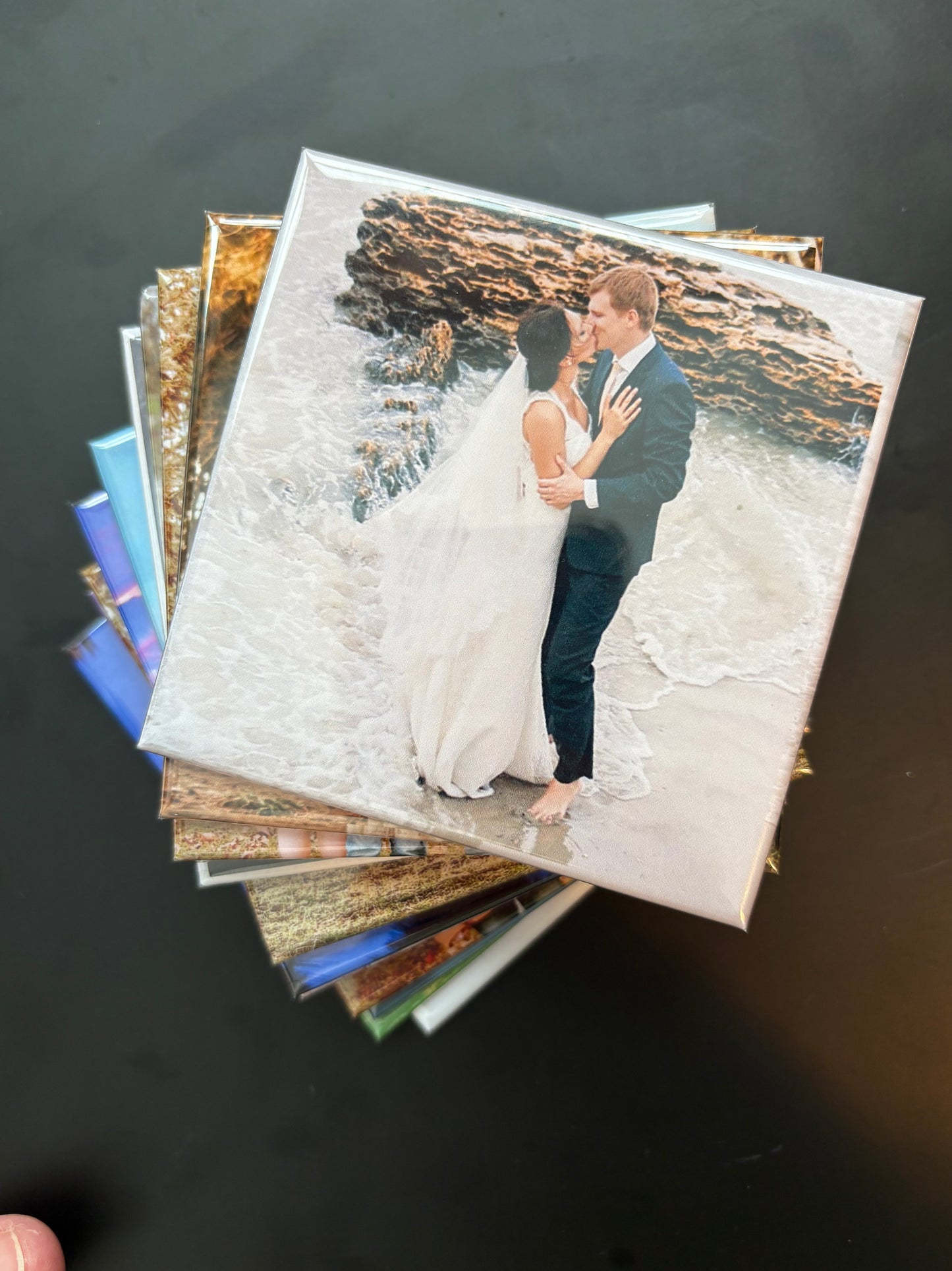 3"x3" Square Custom Photo Magnet